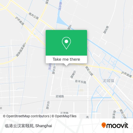 临港云汉富颐苑 map