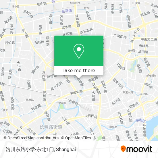 洛川东路小学-东北1门 map