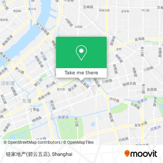 链家地产(碧云五店) map