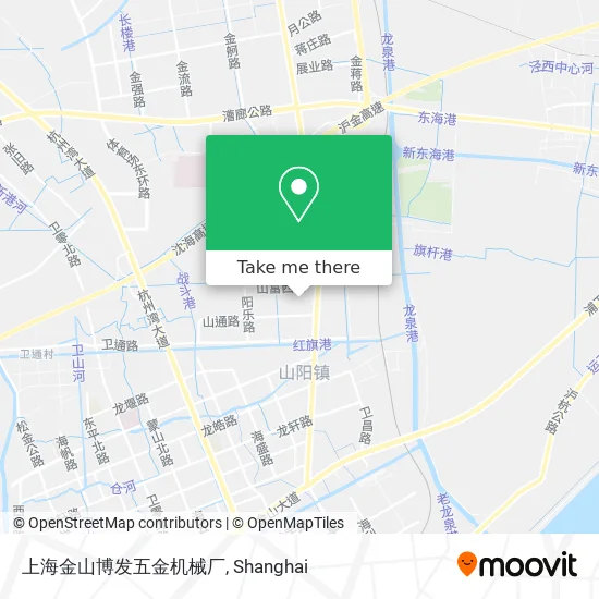 上海金山博发五金机械厂 map