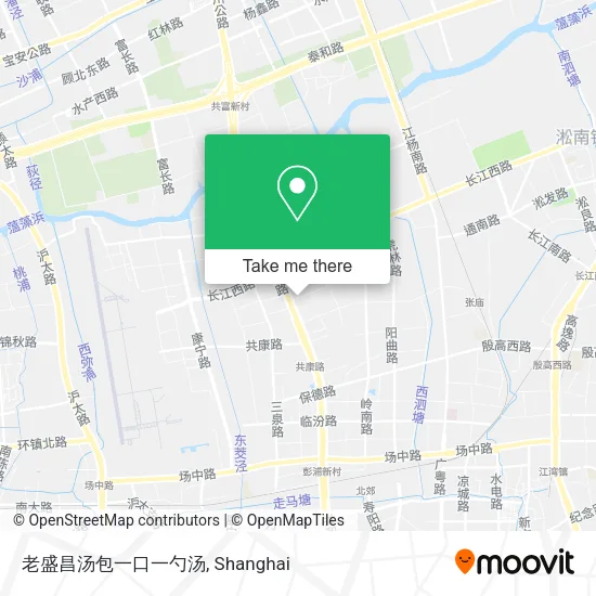 老盛昌汤包一口一勺汤 map