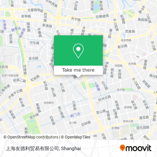 上海友德利贸易有限公司 map