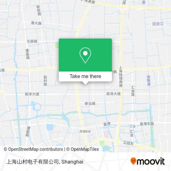 上海山村电子有限公司 map
