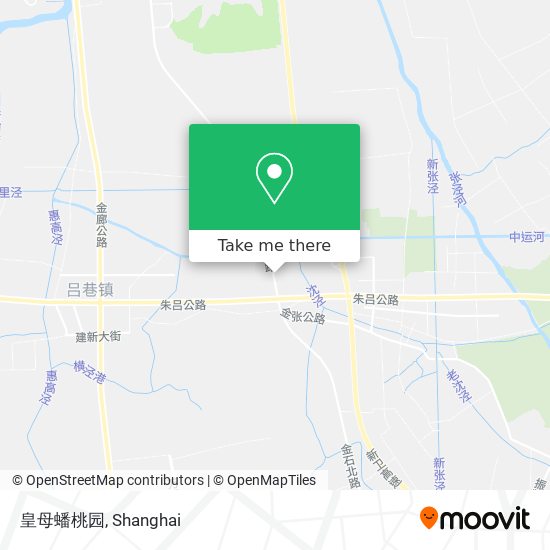 皇母蟠桃园 map