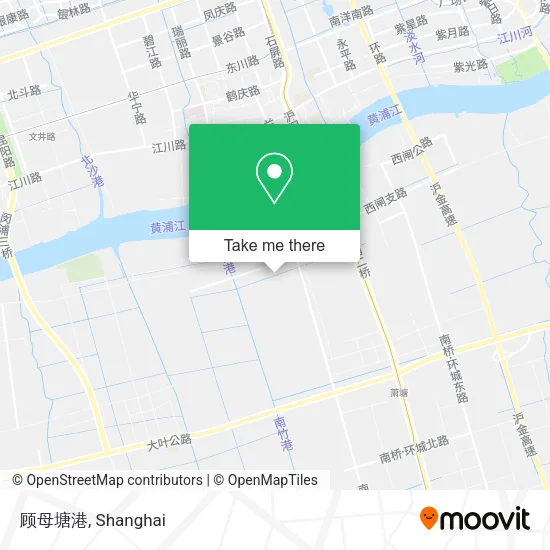 顾母塘港 map