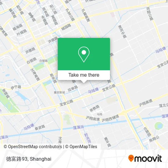 德富路93 map