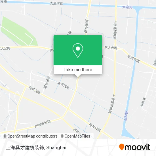 上海具才建筑装饰 map