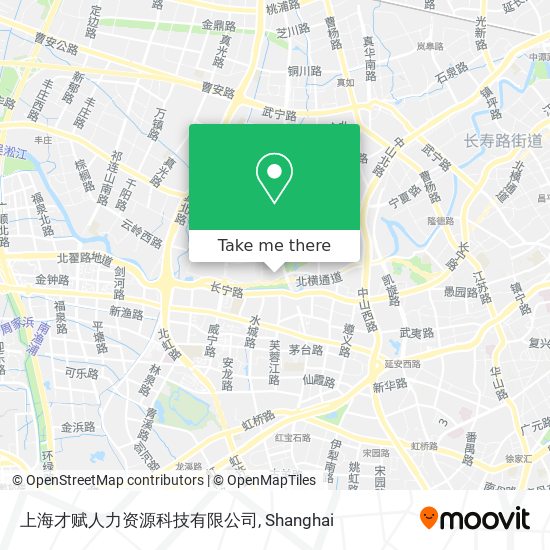 上海才赋人力资源科技有限公司 map
