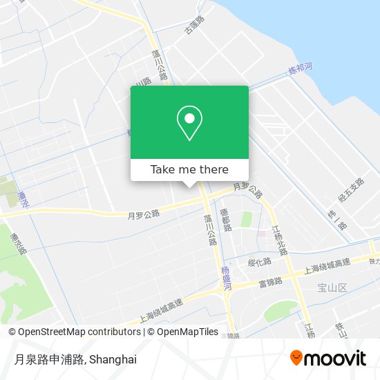 月泉路申浦路 map