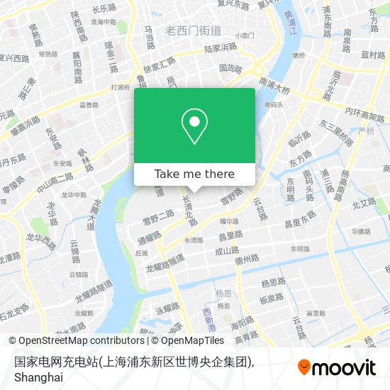 国家电网充电站(上海浦东新区世博央企集团) map
