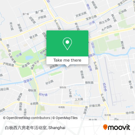 白杨西六房老年活动室 map