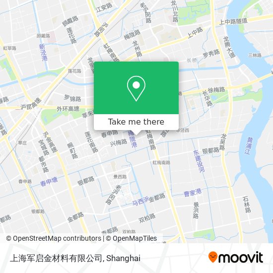 上海军启金材料有限公司 map