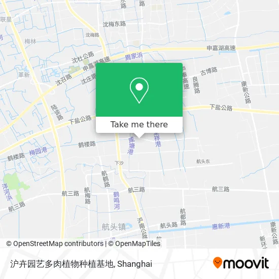 沪卉园艺多肉植物种植基地 map