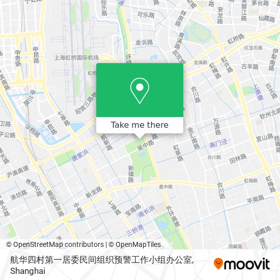航华四村第一居委民间组织预警工作小组办公室 map