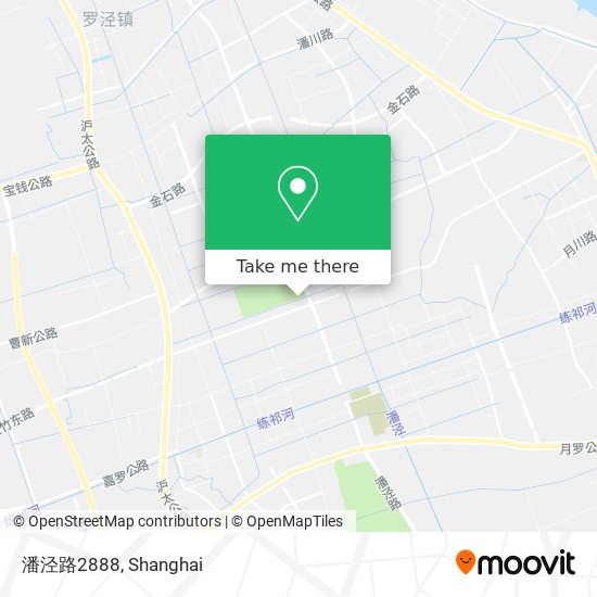 潘泾路2888 map