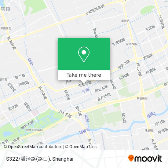 S322/潘泾路(路口) map