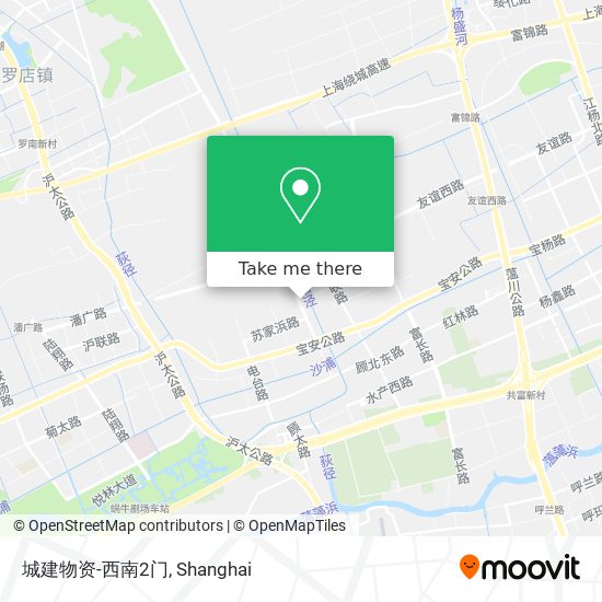 城建物资-西南2门 map