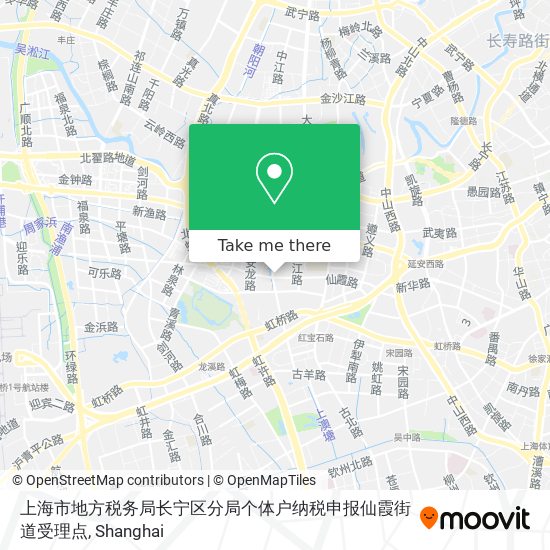 上海市地方税务局长宁区分局个体户纳税申报仙霞街道受理点 map