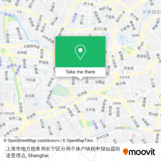 上海市地方税务局长宁区分局个体户纳税申报仙霞街道受理点 map