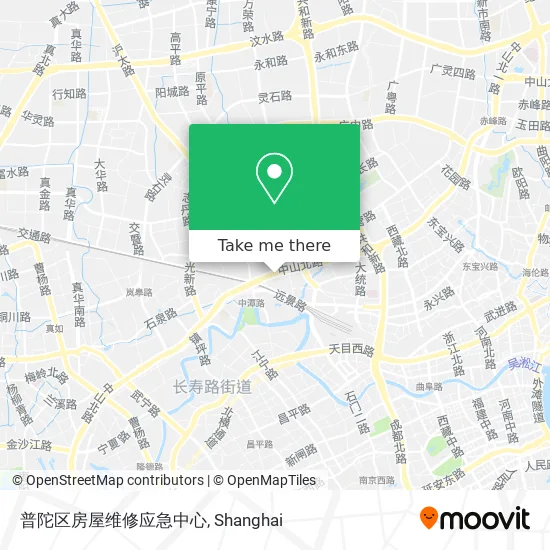普陀区房屋维修应急中心 map
