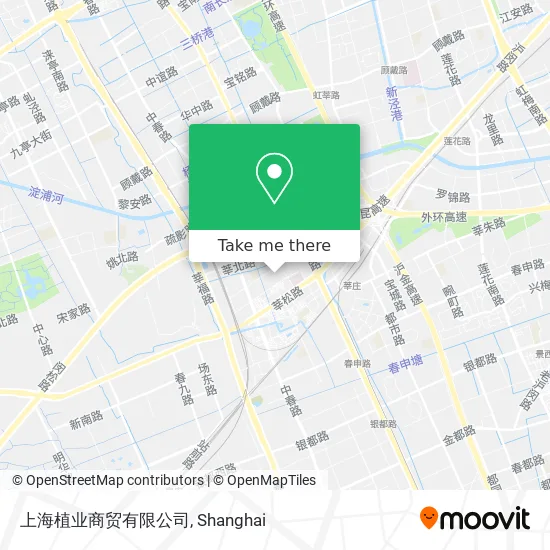 上海植业商贸有限公司 map