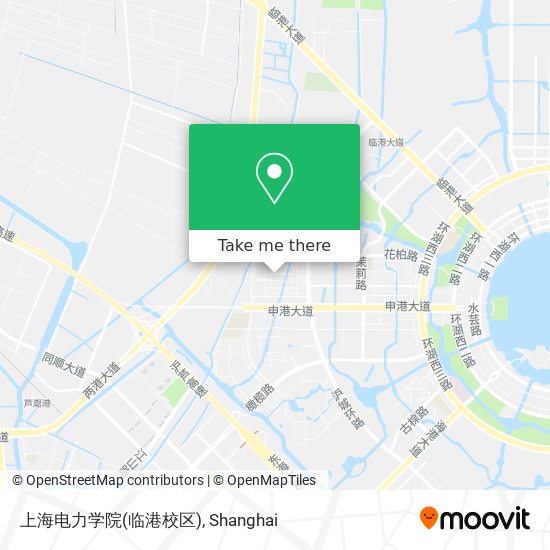 上海电力学院(临港校区) map