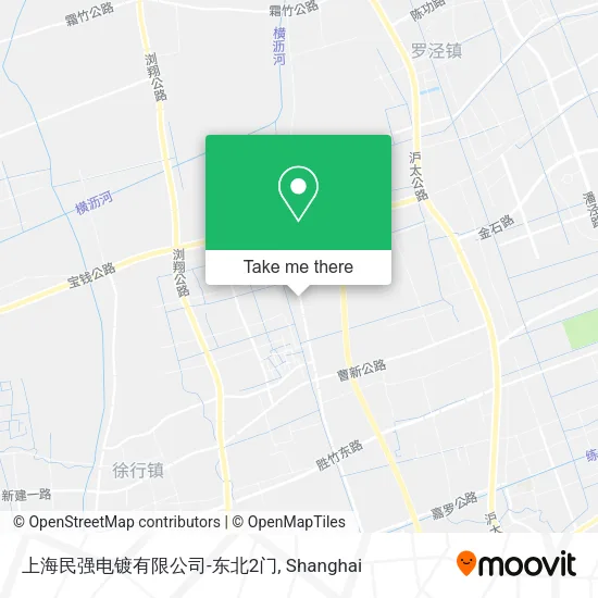 上海民强电镀有限公司-东北2门 map