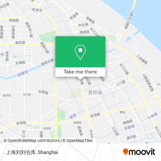 上海刘刘仓库 map