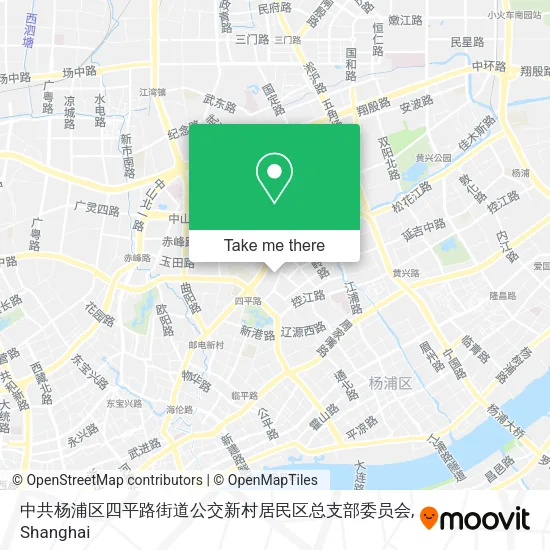 中共杨浦区四平路街道公交新村居民区总支部委员会 map