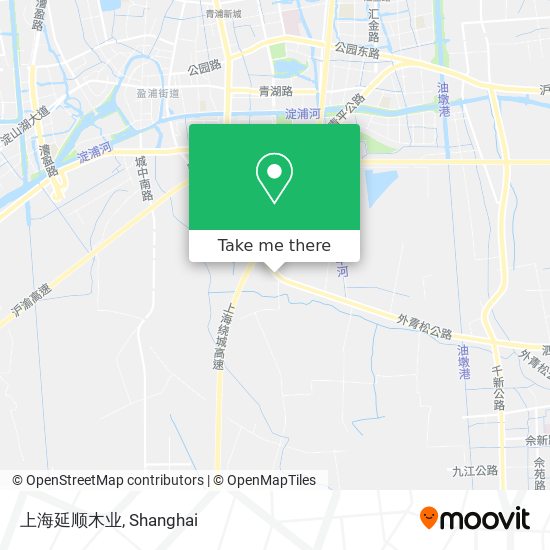 上海延顺木业 map