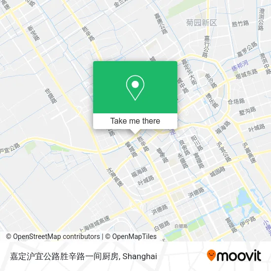 嘉定沪宜公路胜辛路一间厨房 map