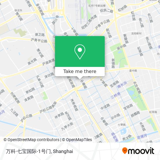 万科·七宝国际-1号门 map
