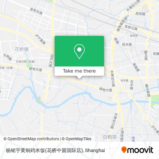 杨铭宇黄焖鸡米饭(花桥中茵国际店) map