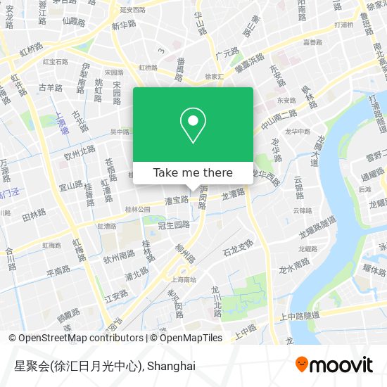 星聚会(徐汇日月光中心) map