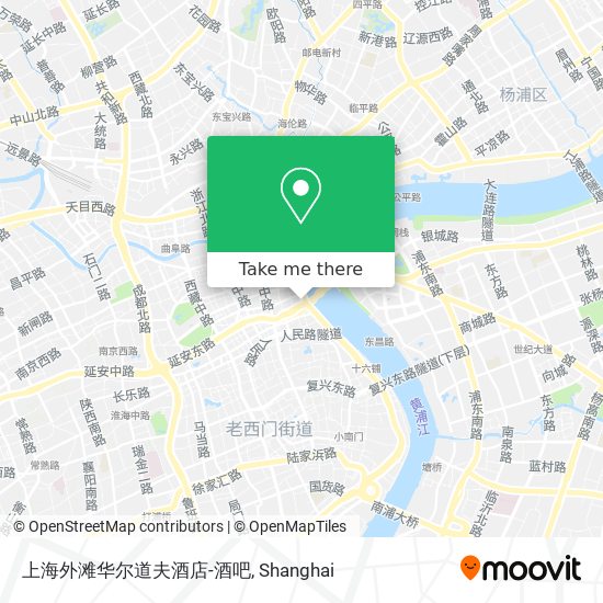 上海外滩华尔道夫酒店-酒吧 map