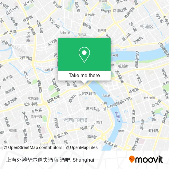 上海外滩华尔道夫酒店-酒吧 map