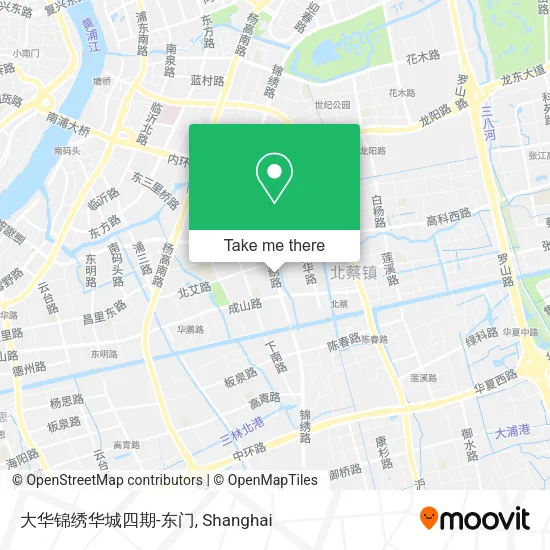 大华锦绣华城四期-东门 map