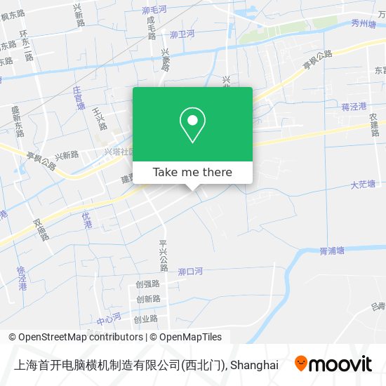 上海首开电脑横机制造有限公司(西北门) map