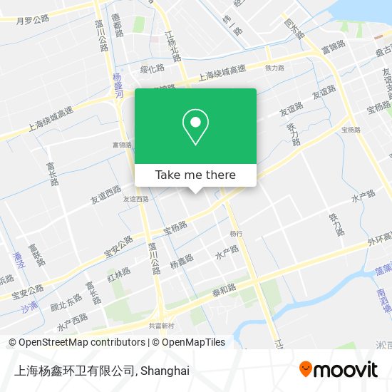 上海杨鑫环卫有限公司 map