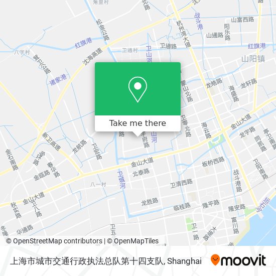 上海市城市交通行政执法总队第十四支队 map