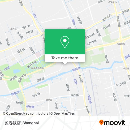 盈春饭店 map