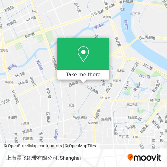 上海霞飞织带有限公司 map