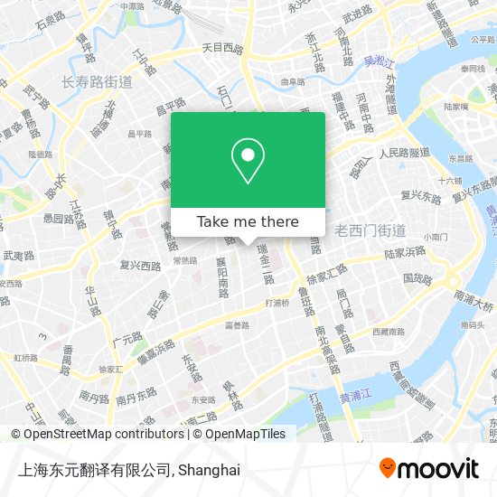 上海东元翻译有限公司 map