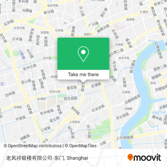 老凤祥银楼有限公司-东门 map