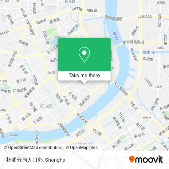 杨浦分局人口办 map