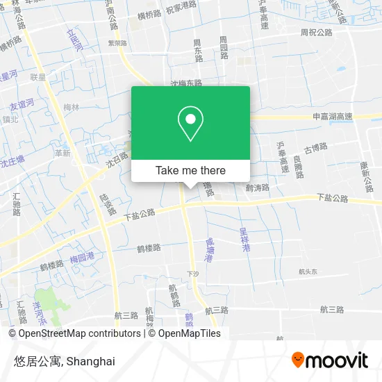 悠居公寓 map
