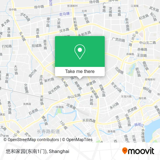 悠和家园(东南1门) map
