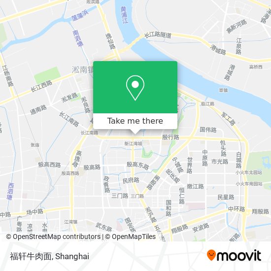 福轩牛肉面 map