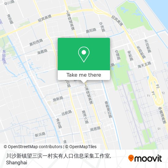 川沙新镇望三滨一村实有人口信息采集工作室 map