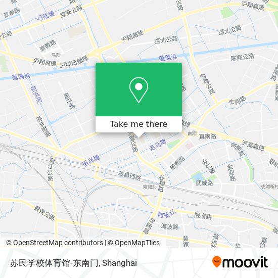 苏民学校体育馆-东南门 map